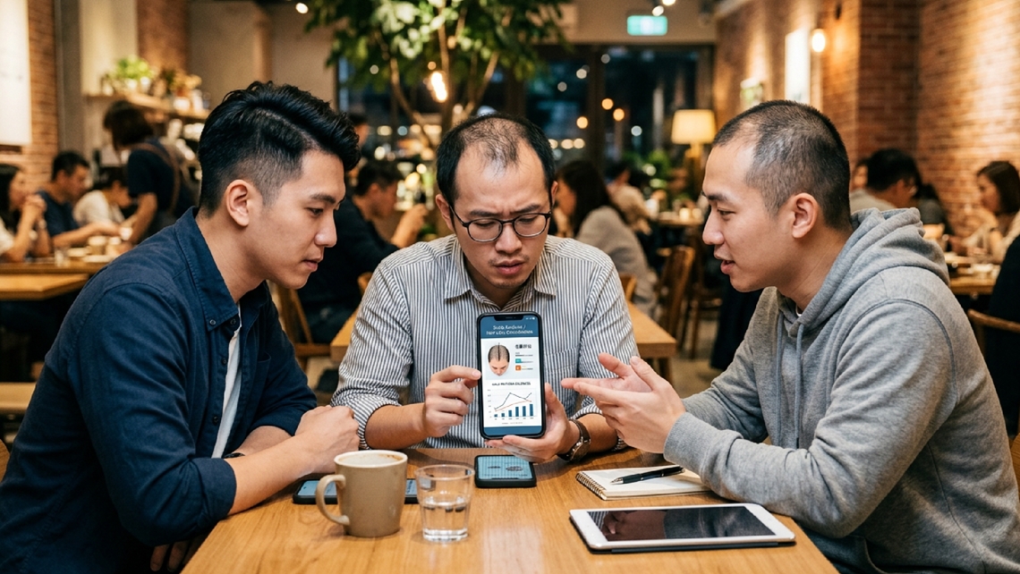 這個世代的毛囊，正在以比上一個世代快得多的速度進入倒數計時。佳思優成啟瑞醫師與宋景之醫師共同指出：問題從來不是「太晚發現」，而是「發現了卻不行動」